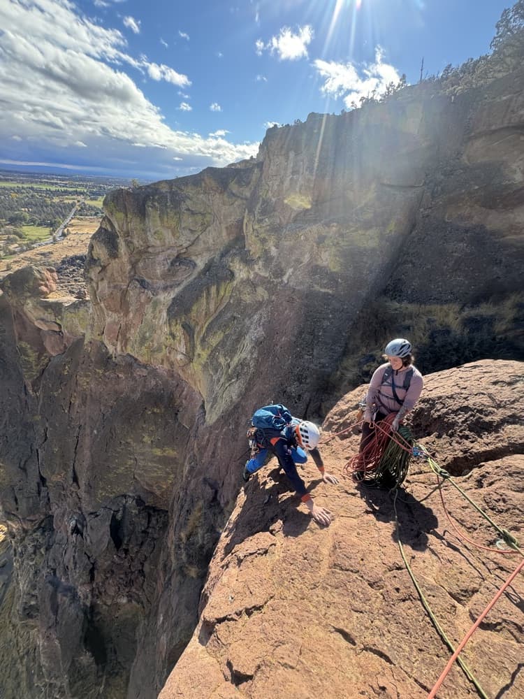 Intro to Multipitch Climbing